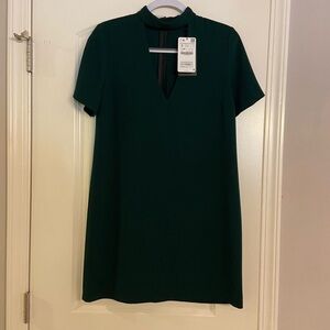 Zara | Dresses | Zara Embroidered Poplin Dress | Poshmark
